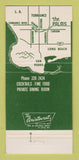 Matchbook Cover - Palms Restaurant 1969 Torrance CA 30 Strike