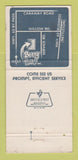 Matchbook Cover - Berry Welders Supply Jonesboro AR WEAR 30 Strike