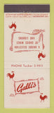 Matchbook Cover - Galli's Liquor Ignacio CA 21 Strike Feature