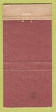 Matchbook Cover - Palmer House Hilton Hotel Chicago IL Town & Country 30 Strike
