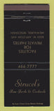 Matchbook Cover - Strucel's Restaurant Milwaukee WI 30 Strike