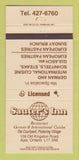 Matchbook Cover - Sauter's Inn Restaurant Ajax ON 30 Strike