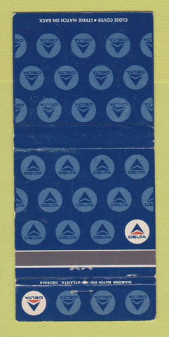 Matchbook Cover - Delta Airlines 30 Strike