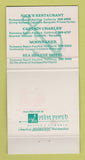 Matchbook Cover Nicks Seashore Restaurant Sea Breeze Motel Pacifica CA 30 Strike