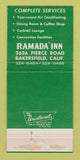 Matchbook Cover - La Ramada Restaurant Bakersfield CA 30 Strike