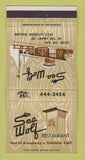 Matchbook Cover - Sea Wolf Restaurant Oakland CA 30 Strike