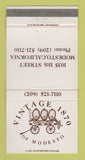 Matchbook Cover - Vintage 1870 Modesto CA WEAR 30 Strike
