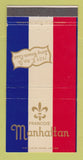 Matchbook Cover - Francois' Manhattan Long Beach CA 30 Strike