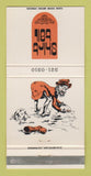 Matchbook Cover - Shirt Tail Restaurant Palo Alto CA WEAR 30 Strike