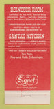 Matchbook Cover - Santa's Kitchen Restaurant Santa Barbara CA WEAR 30 Strike
