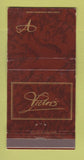 Matchbook Cover - Victor's Restaurant San Francisco CA WEAR 30 Strike