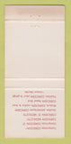 Matchbook Cover - Coricidin Arvida QC Drug Store Vaudreuil WEAR 30 Strike