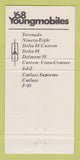 Matchbook Cover - 1968 Oldsmobile JS Snowberger Waynesboro PA 30 Strike