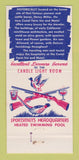 Matchbook Cover - Canal Farm Inn Motel Los Banos CA 30 Strike