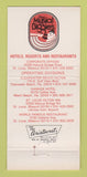 Matchbook Cover - Stan Musial Biggie's ST Louis MO Baseball 30 Strike
