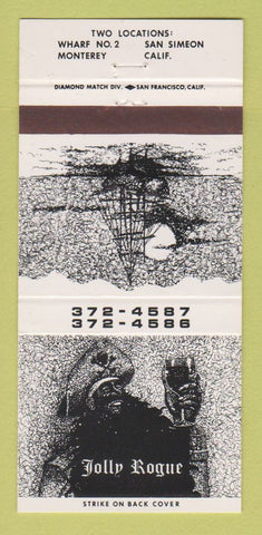 Matchbook Cover - Jolly Rogue Monterey CA 30 Strike