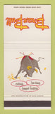 Matchbook Cover - Brave Bull Restaurant San Jose Los Altos CA 30 Strike