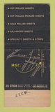 Matchbook Cover - Marwais Steel Los Angeles CA 30 Stick