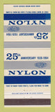 Matchbook Cover - Nylon Dupont 1964 Anniversary 30 Strike