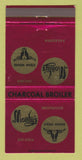Matchbook Cover - Monty's Steak Arcadia Encino Pasadena CA 30 Strike