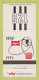 Matchbook Cover - Hager Electronics  Hinges 1974 St Louis MO  30 Strike
