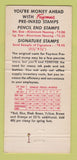 Matchbook Cover - Colonial Steel Stamp Worcester MA 30 Strike