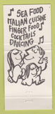Matchbook Cover - Saluto's Burlingame CA 30 Strike