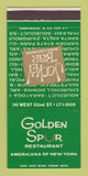 Matchbook Cover - Golden Spur Restaurant New York City 30 Strike