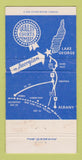Matchbook Cover - Georgian Lake George NY 30 Strike