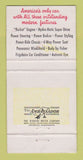 Matchbook Cover - Oldsmobile Rocket Leeser Motors Topton PA 30 Strike