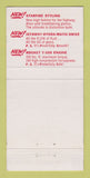 Matchbook Cover - 1956 Oldsmobile Malkerson Minneapolis MN 30 Strike