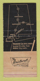 Matchbook Cover - Shangri LA Hotel Courts Mobile AL 30 Strike
