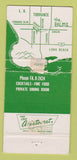 Matchbook Cover - The Palms Torrance CA WEAR 30 Strike