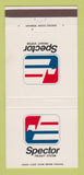 Matchbook Cover - Spector Freight System Trucking 30 Strike