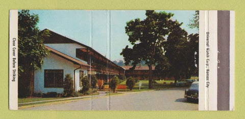 Matchbook Cover - Monterey Motor Lodge Excelsior Springs MO 30 Strike