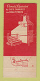 Matchbook Cover - Dick Canfield's Drive In Des Moines IA 30 Strike
