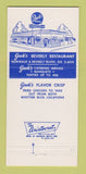 Matchbook Cover - Jack's Fried Chicken Whittier CA Salad Bowl 30 Strike