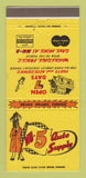 Matchbook Cover - Nu 5 Auto Parts Downey Southgate CA 30 Strike