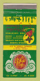 Matchbook Cover - El Poche Cafe Mexican San Gabriel CA WEAR 30 Strike