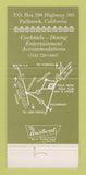 Matchbook Cover - Pala Mesa Golf Club Inn Lodge  Fallbrook CA 30 Strike