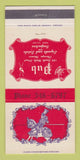 Matchbook Cover - Pub Restaurant Chicago IL 30 Strike