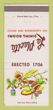 Matchbook Cover - La Placita Mexican Restaurant Albuquerque NM 30 Strike