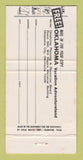 Matchbook Cover - Arrowhead Lodge Canadian OK WEAR 30 Strike
