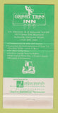Matchbook Cover - Green Tree Inn Victorville CA 30 Strike