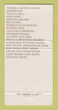 Matchbook Cover - Desert Club of La Quinta CA 30 Strike