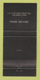 Matchbook Cover - The Four Winds Columbus OH 30 Strike