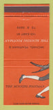Matchbook Cover - Michael Pearman's Running Football New York City? 30 Strike