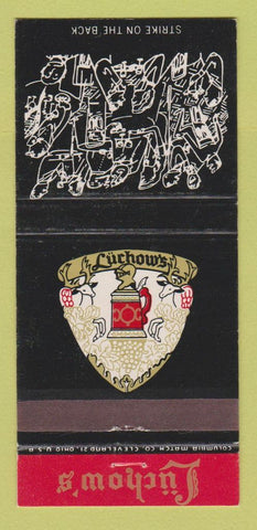 Matchbook Cover - Luchow's Restaurant New York City 30 Strike