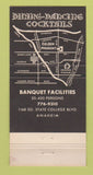 Matchbook Cover - Golden Pheasant Anaheim CA restaurant 30 Strike