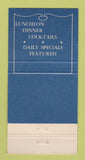 Matchbook Cover - The Quiet Woman Corona Del Mar CA restaurant 30 Strike